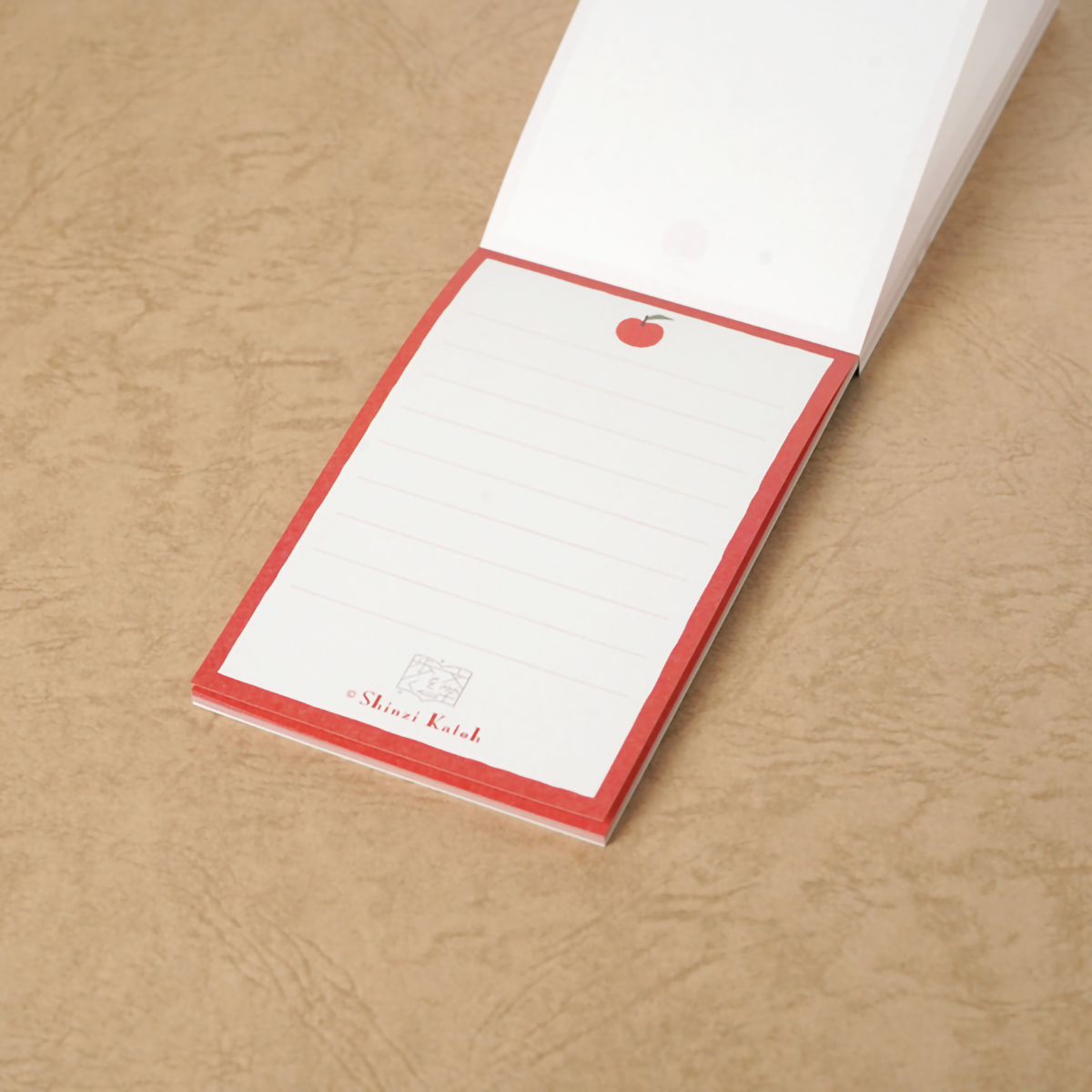 木野瀬印刷　メモ帳　文学を歩く　『初恋』　島崎藤村