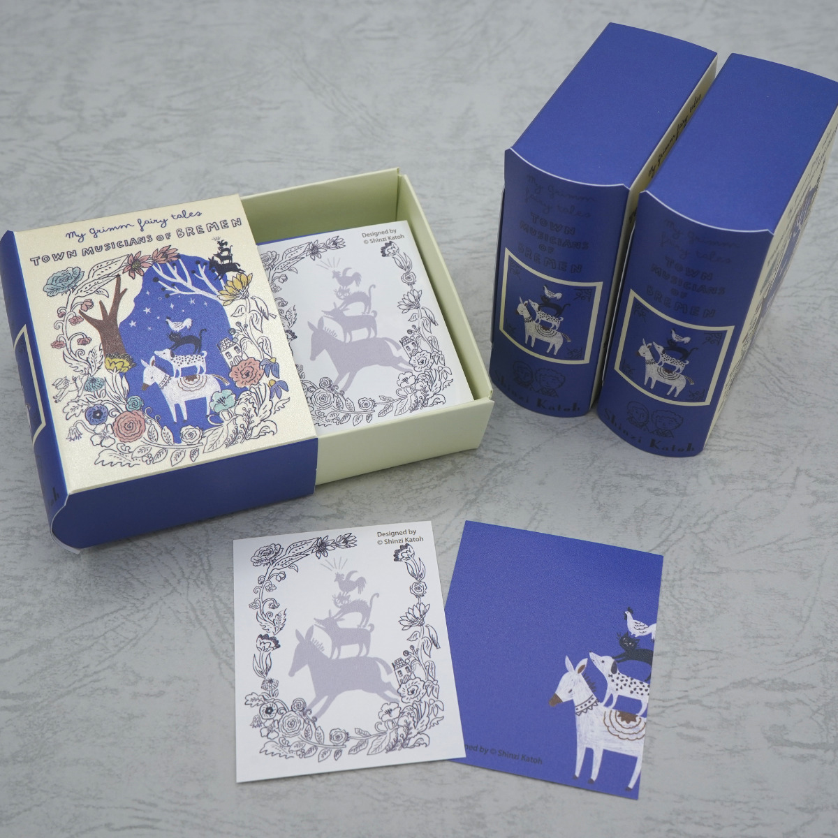 木野瀬印刷　ブックメモ　グリム童話　ブレーメンの音楽隊ＩＩ