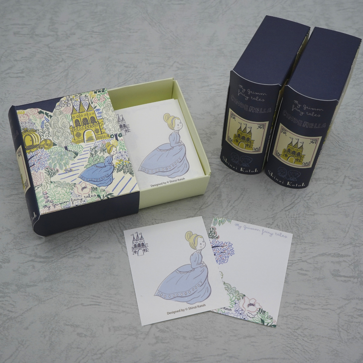 木野瀬印刷　ブックメモ　グリム童話　シンデレラ