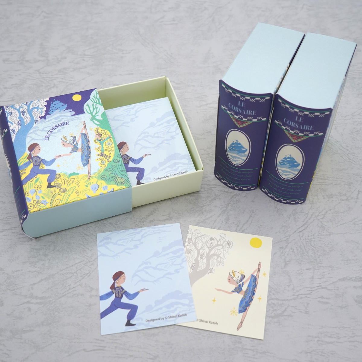 木野瀬印刷　ブックメモ　バレエシアター　海賊