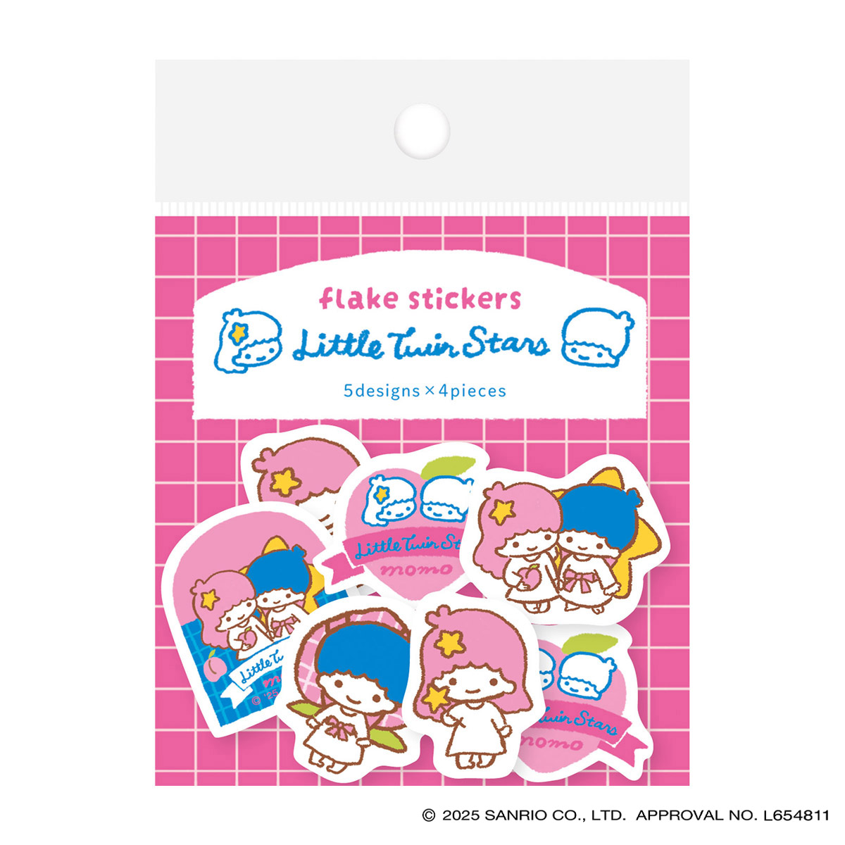 古川紙工　和紙フレークシール　リトルツインスターズ　サンリオ