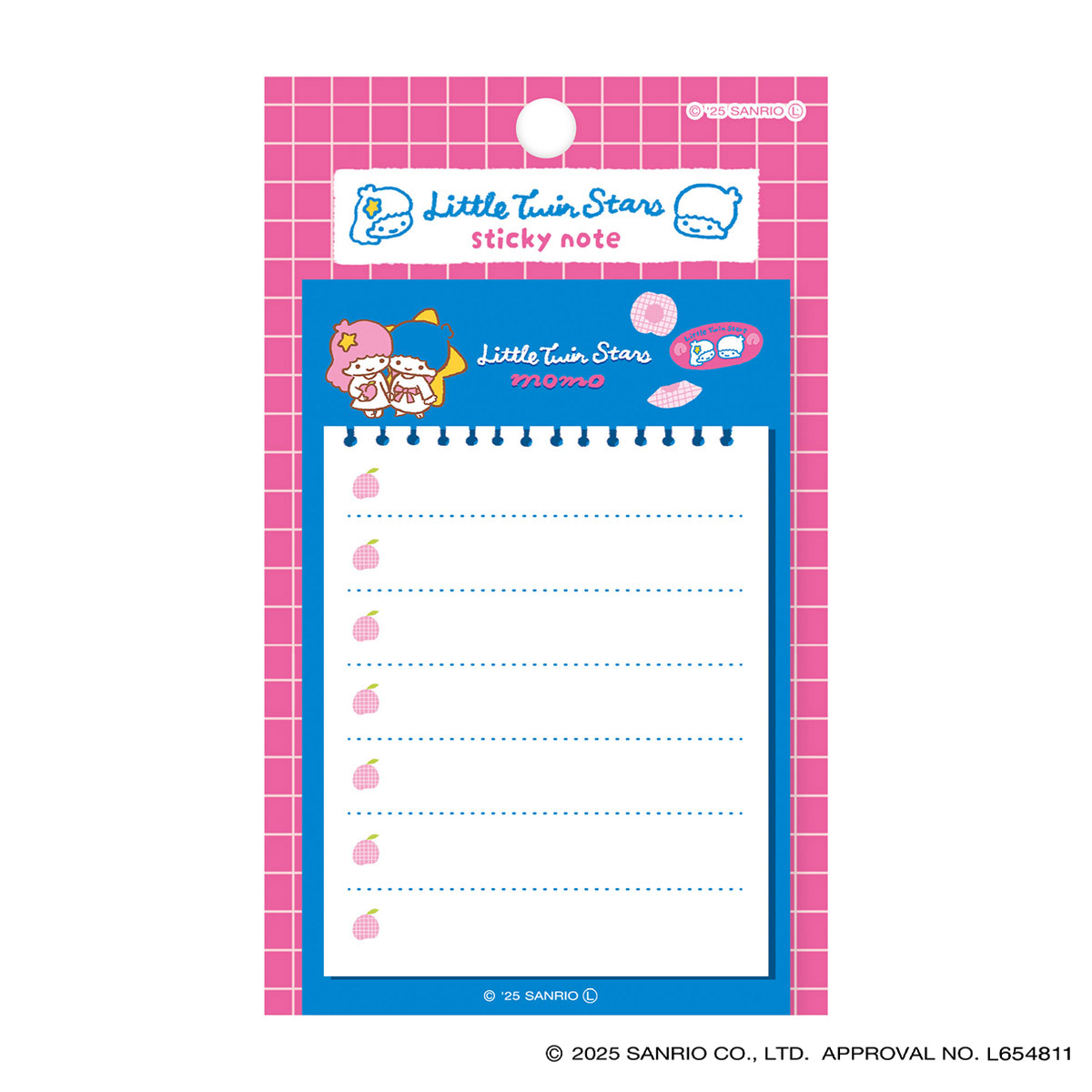 古川紙工　付箋　リトルツインスターズ　サンリオ