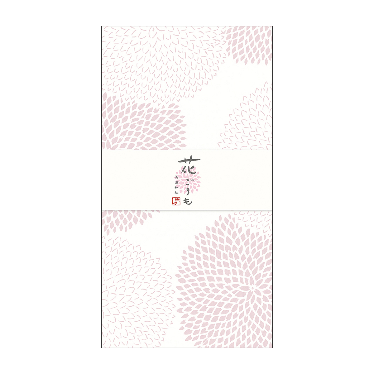 古川紙工　美濃和紙花ごろも　一筆箋　もも