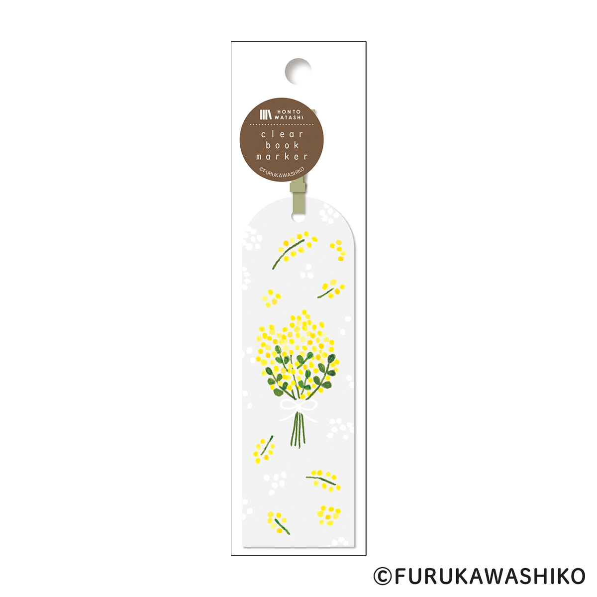 古川紙工　クリアブックマーカー　ミモザ　ＨＯＮＴＯＷＡＴＡＳＨＩ