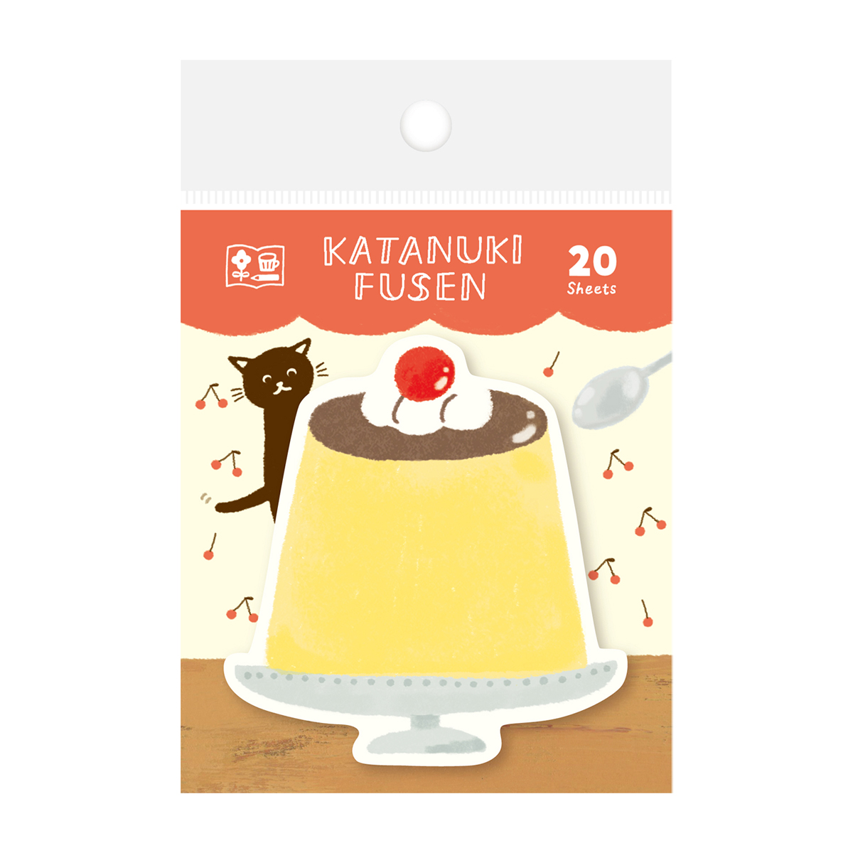 古川紙工　わたしびより　型抜きふせん　プリン