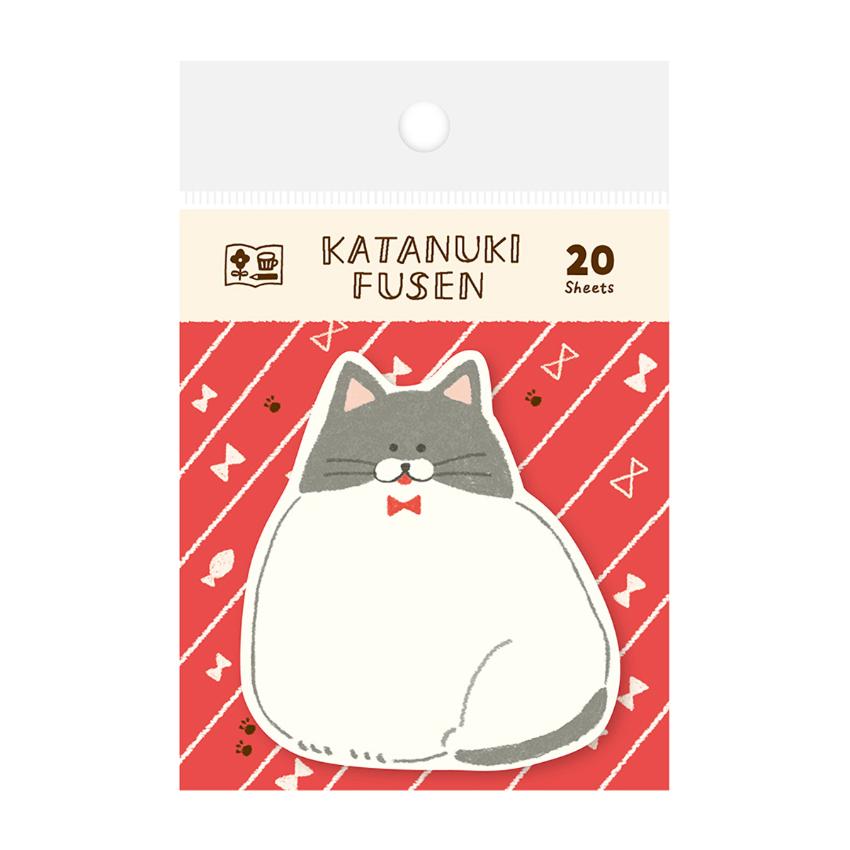 古川紙工　わたしびより　型抜きふせん　ねこ