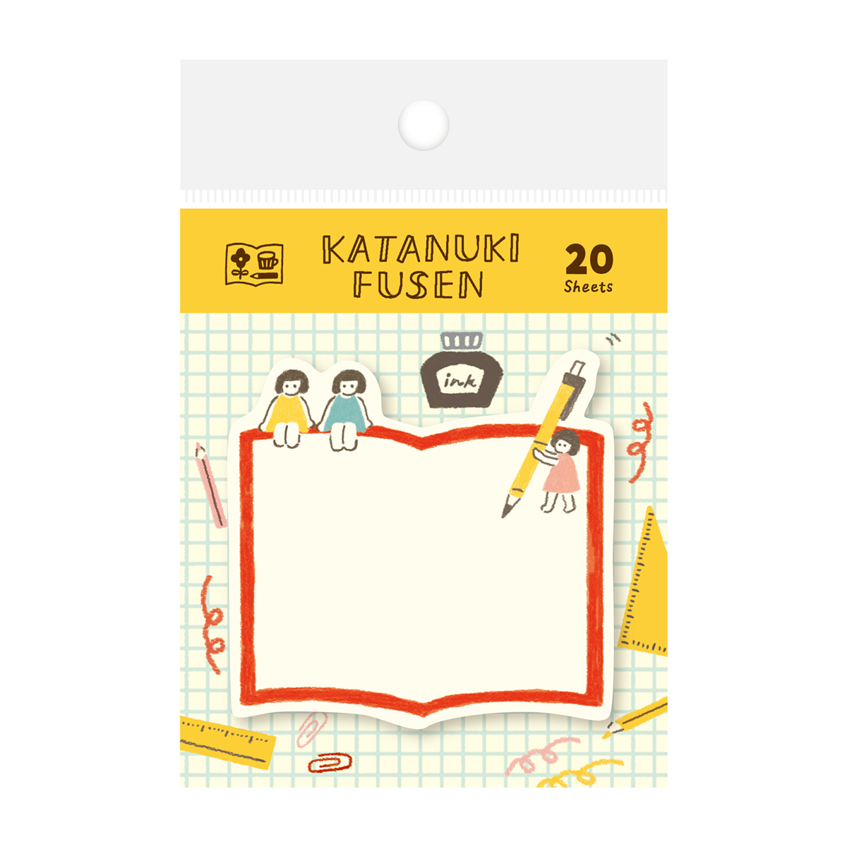 古川紙工　わたしびより　型抜きふせん　おたすけこびと