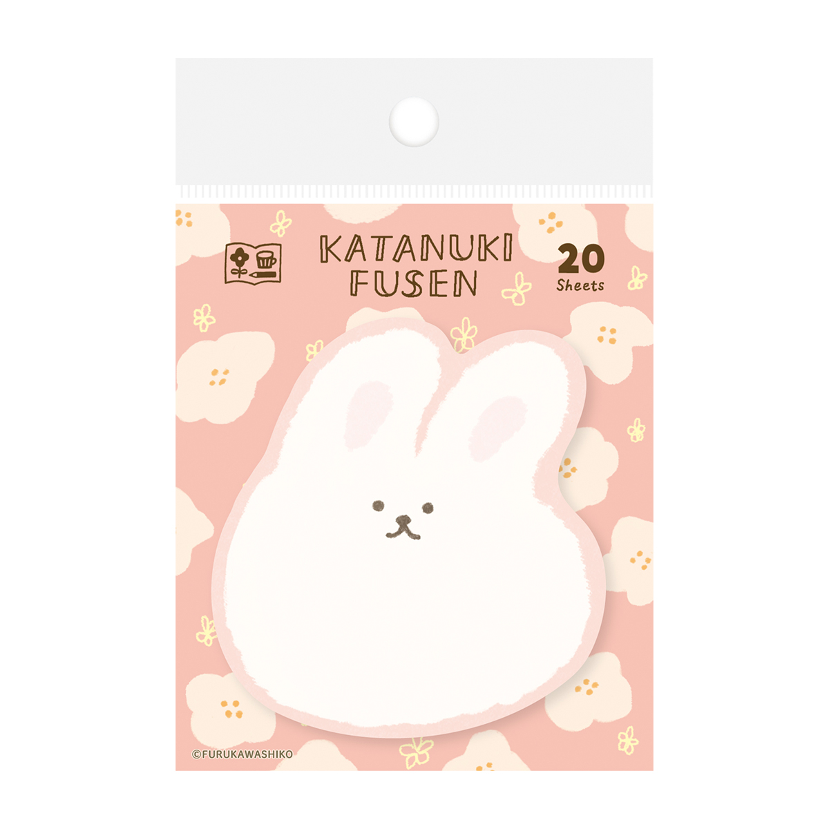 古川紙工　わたしびより　型抜きふせん　うさぎ