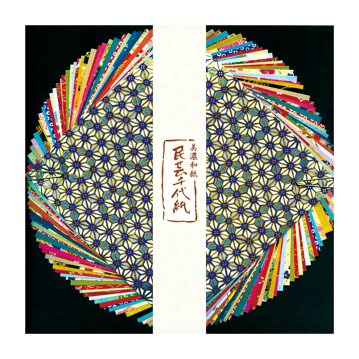 古川紙工　民芸千代紙　大　４０枚入