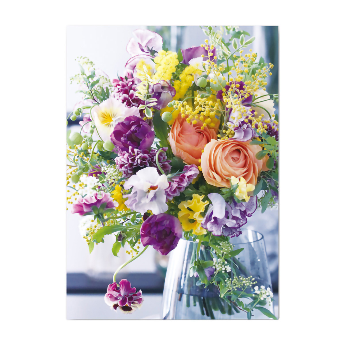 イーズプロダクツ　フラワーポストカード　ＰＮ１３２９