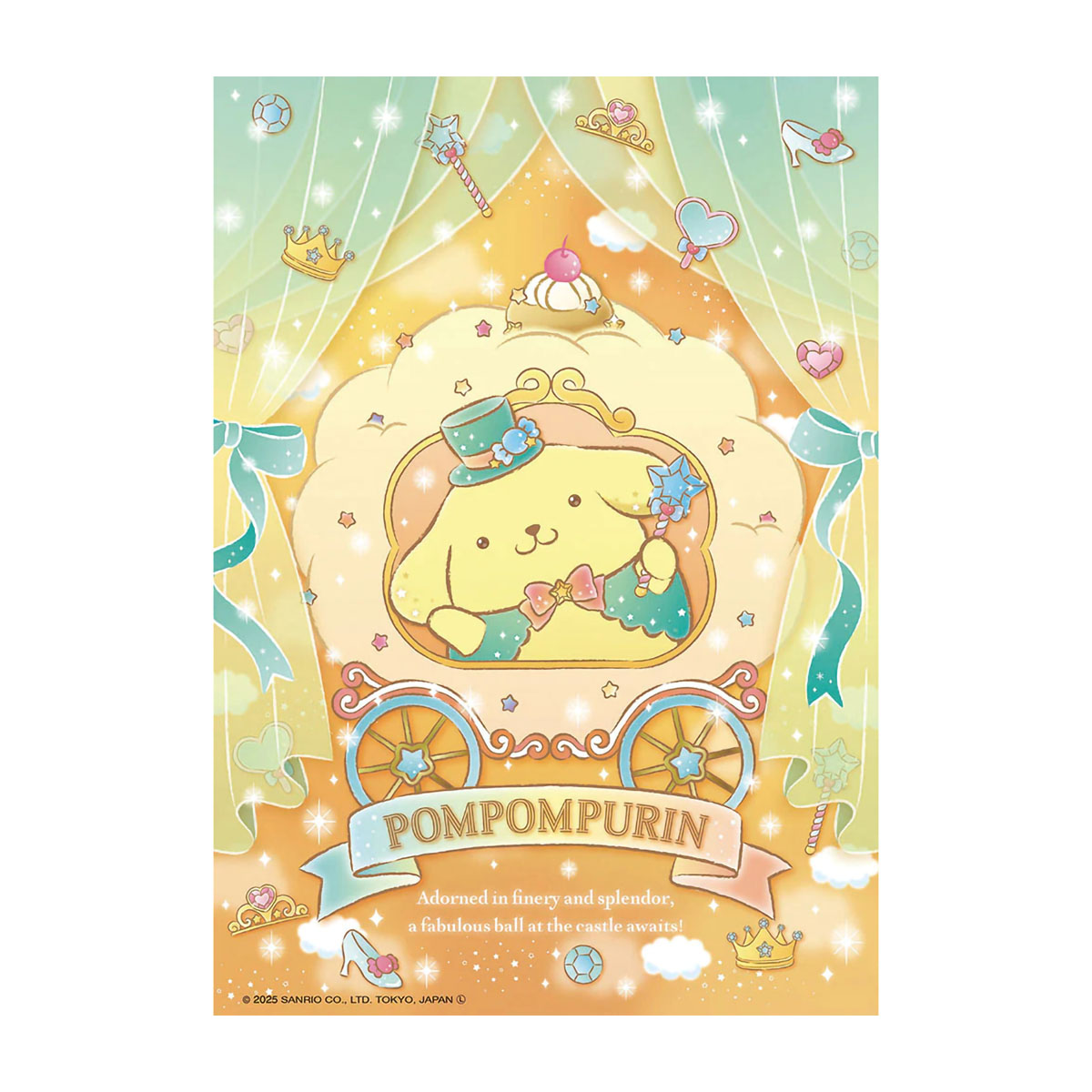 【ジグソーパズル】　ビバリー　サンリオキャラクターズ　ポムポムプリンのキラキラ舞踏会