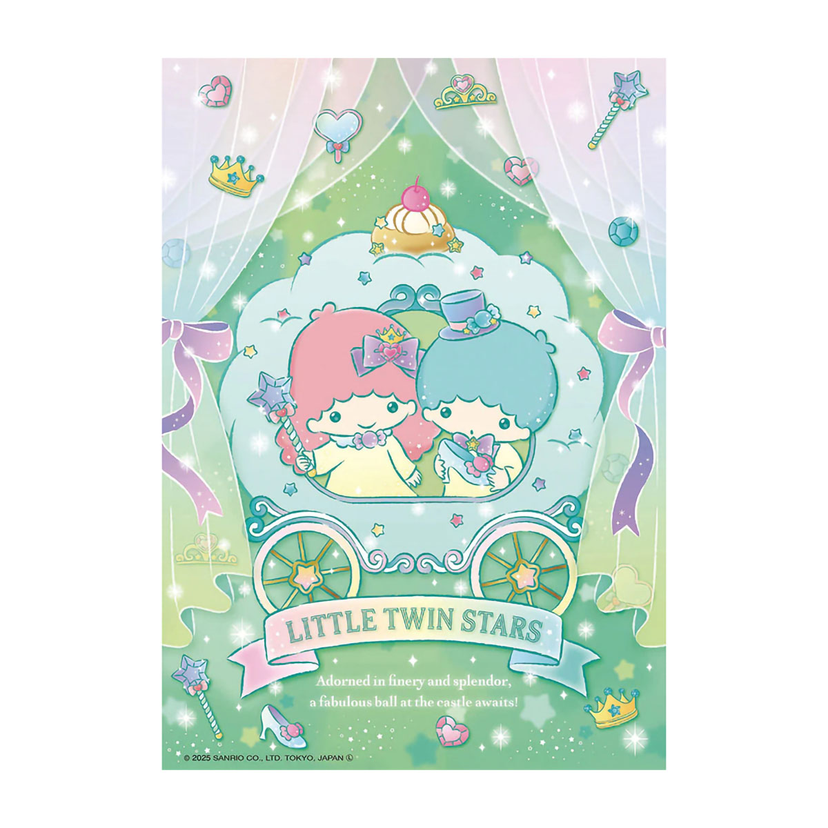 【ジグソーパズル】　ビバリー　サンリオキャラクターズ　リトルツインスターズのキラキラ舞踏会