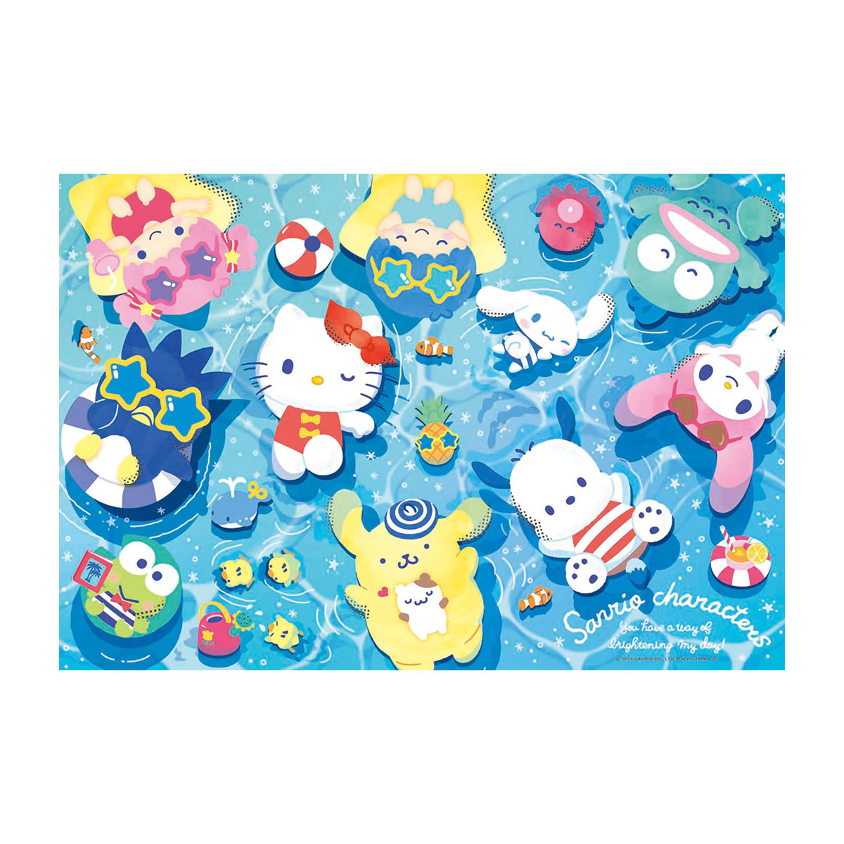【ジグソーパズル】　ビバリー　サンリオキャラクターズ　サマーフローティング