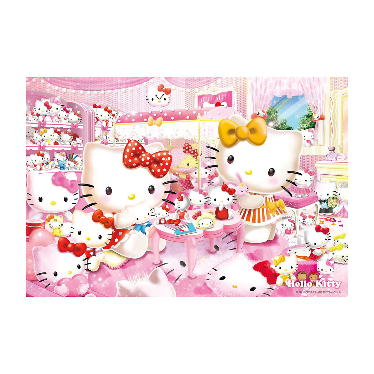 【ジグソーパズル】　ビバリー　サンリオキャラクターズ　ハローキティのコレクションルーム