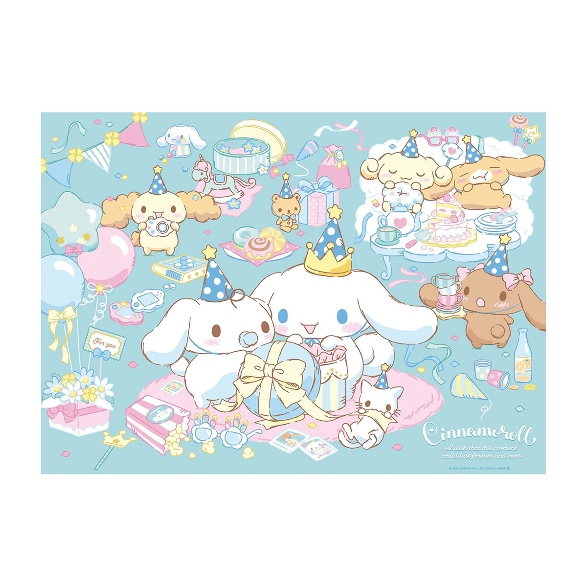 【ジグソーパズル】　ビバリー　サンリオキャラクターズ　シナモロール　パーティはつづく