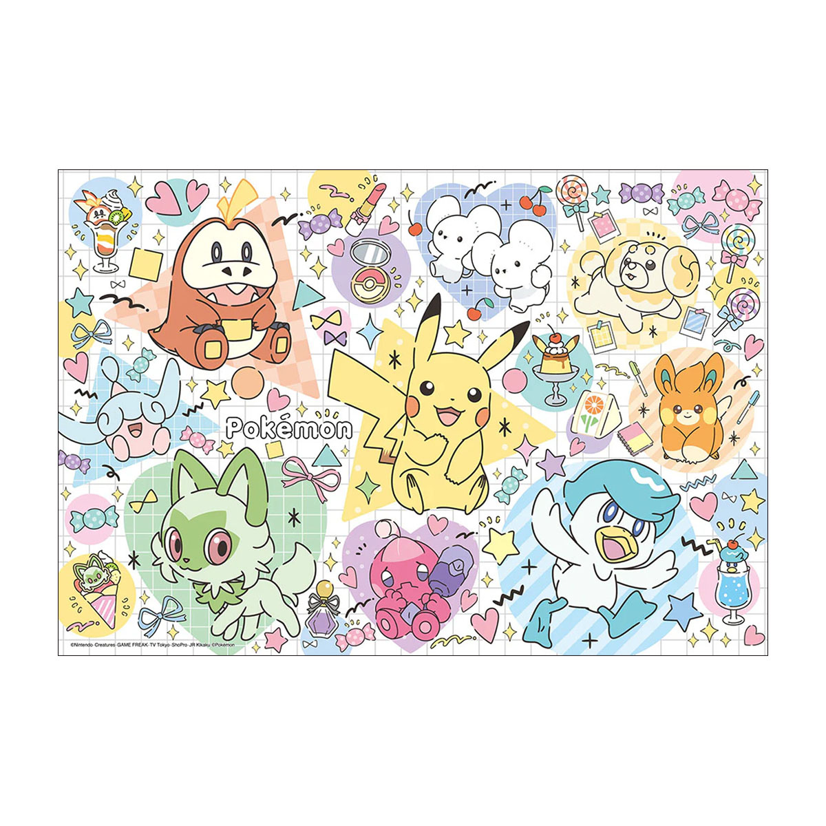 【ジグソーパズル】　ビバリー　ポケモン　キラキラ！ポッピング