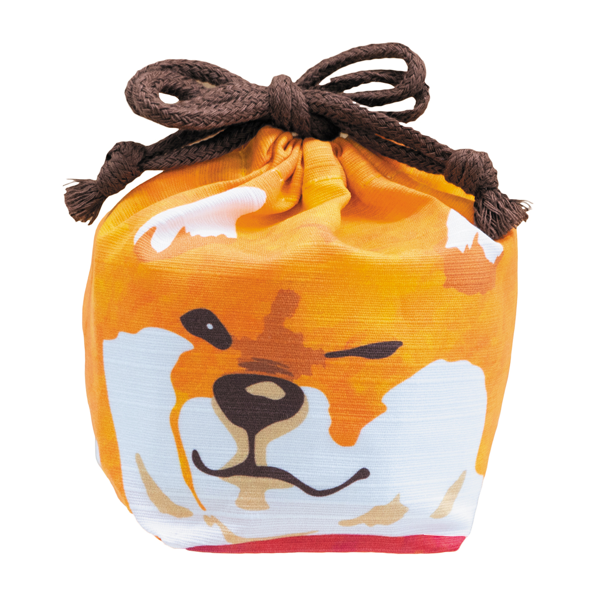 和布華 ミニ巾着 柴犬 | かぜとゆきオンラインショップ