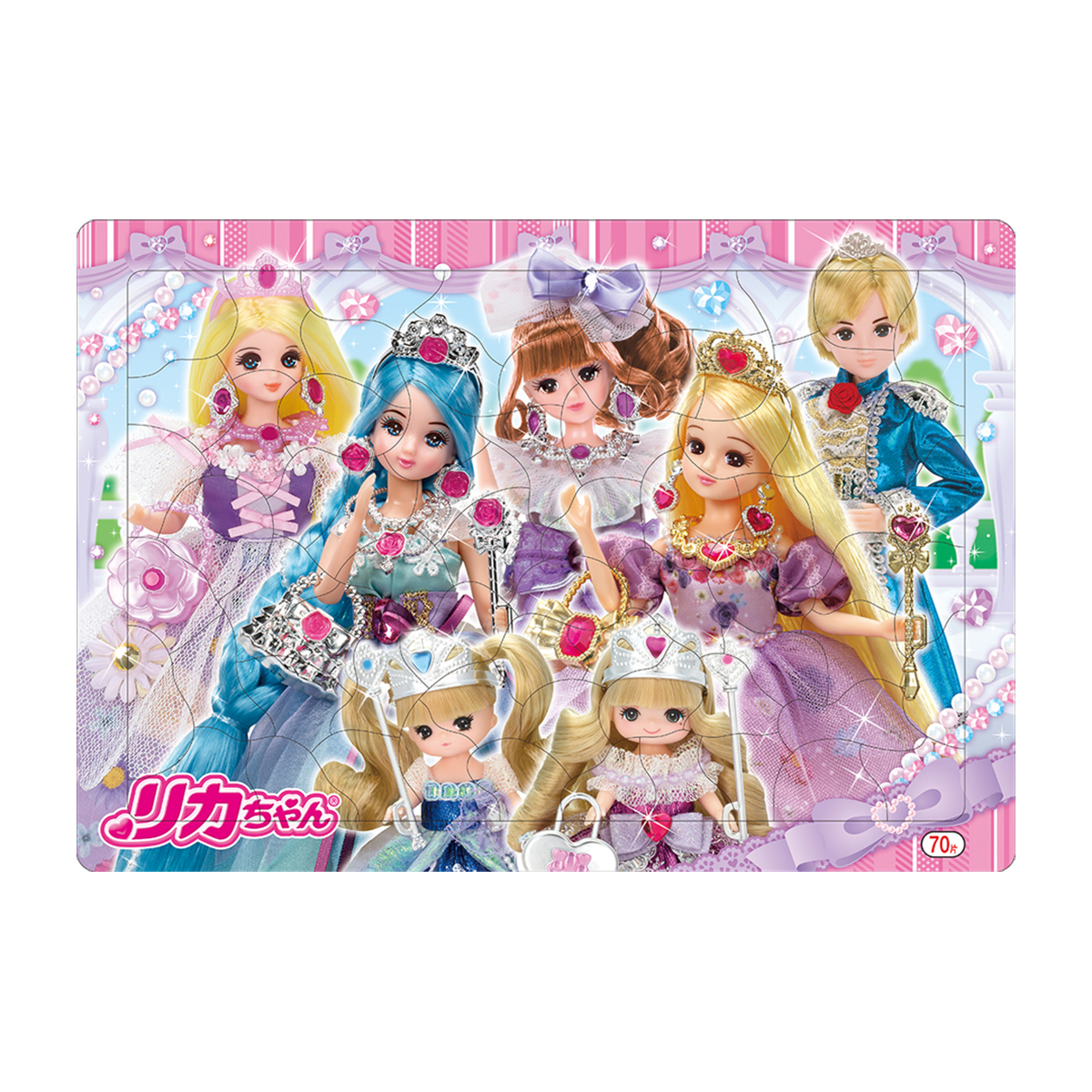 ショウワノート B4パズル リカちゃん 70ピース | かぜとゆき