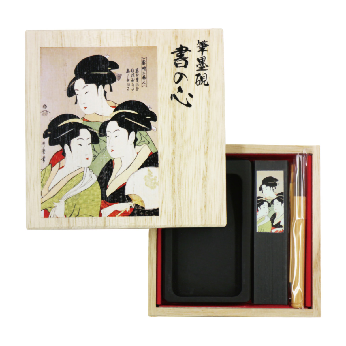 桐箱 書の心 三美人 表現社 | かぜとゆきオンラインショップ
