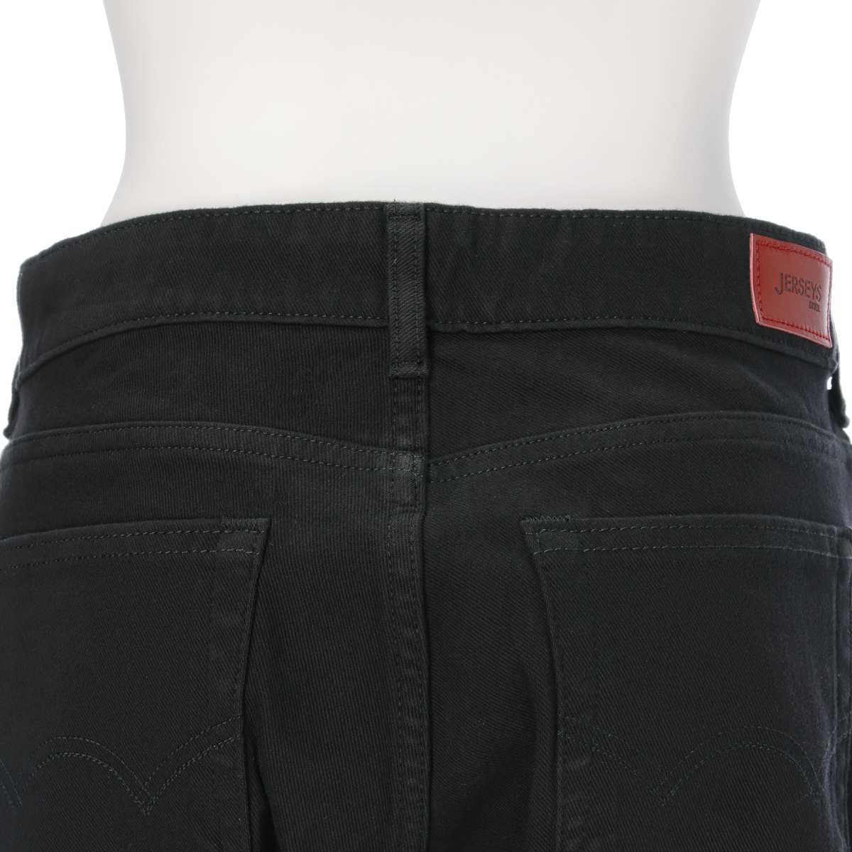 レディース　ＪＥＲＳＥＹＳ　ＳＬＩＭ　ＳＴＲＡＩＧＨＴ　ブラック