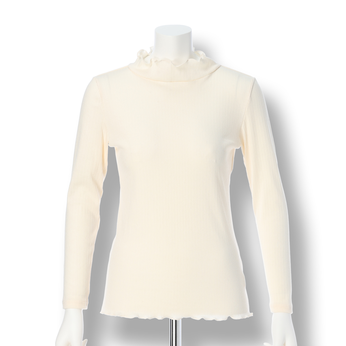 かぜとゆきオリジナル シルク混ハイネックトップス | かぜとゆき