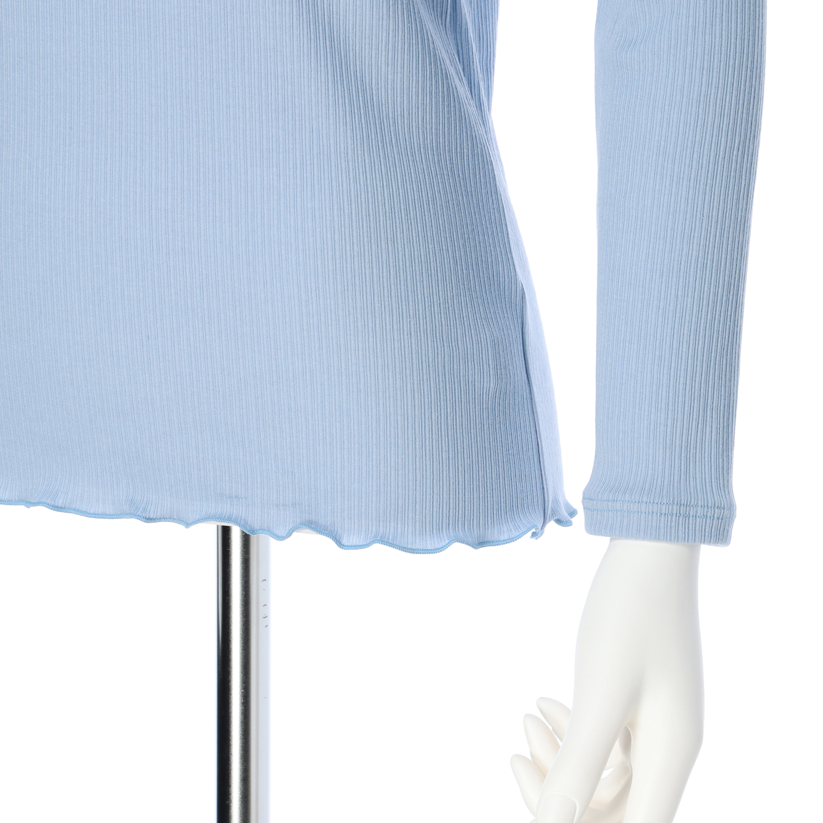 かぜとゆきオリジナル シルク混ハイネックトップス | かぜとゆき