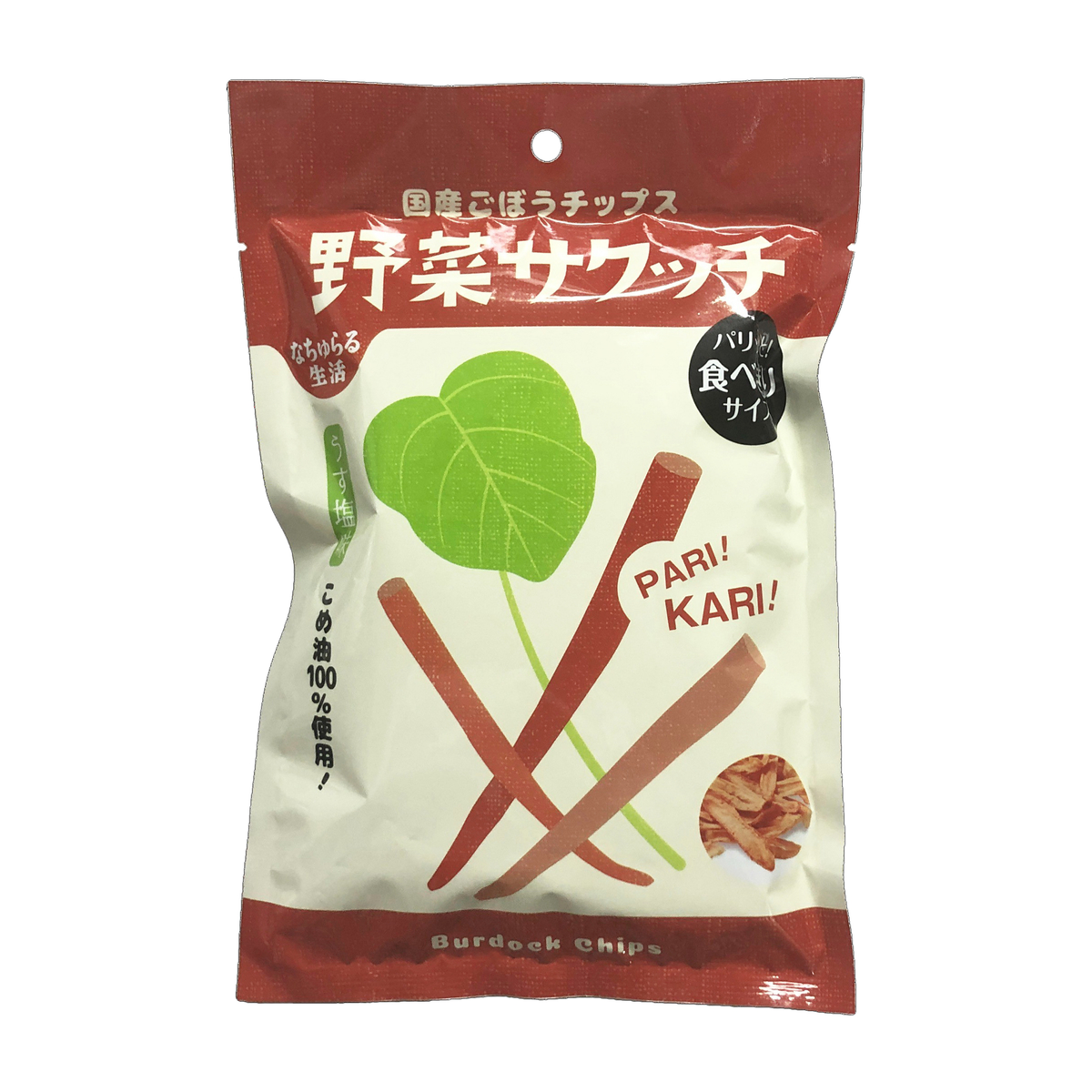 野菜サクッチ 国産ごぼうチップス 19g