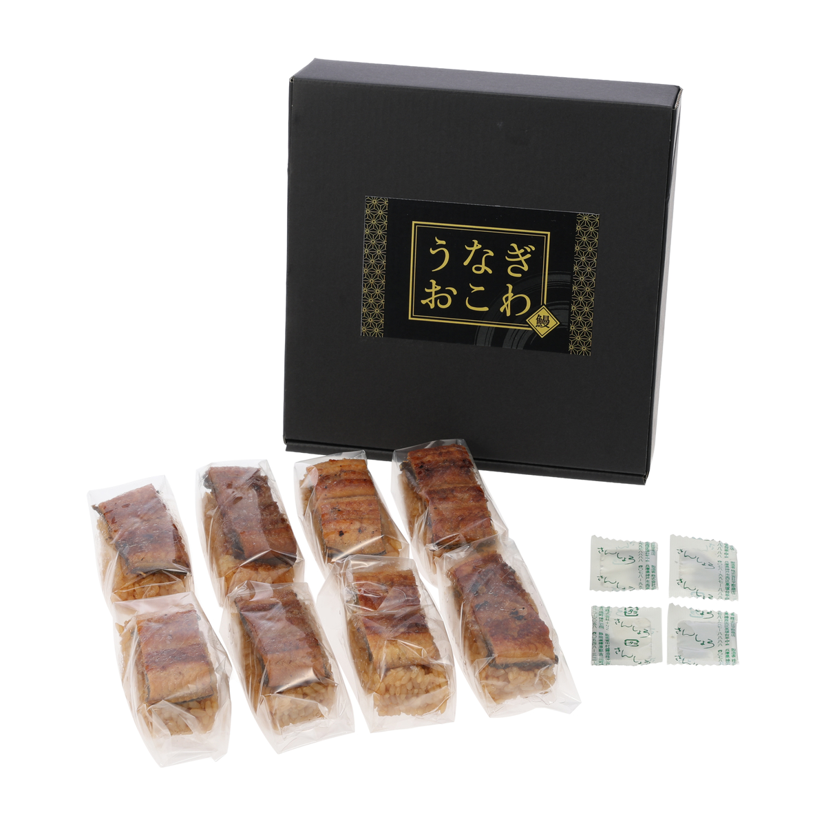 【冷凍】オリジナル国産うなぎおこわ　8個入り
