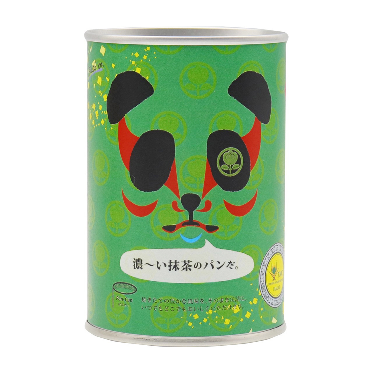 パンだ缶　濃ーい抹茶のパンだ