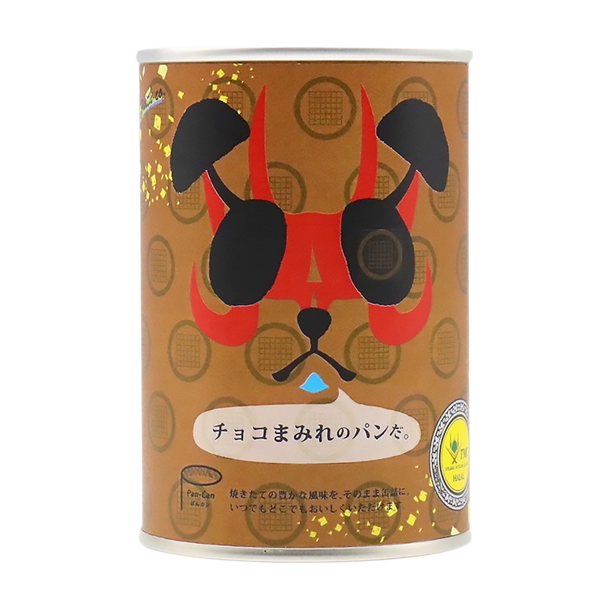 パンだ缶　チョコまみれのパンだ
