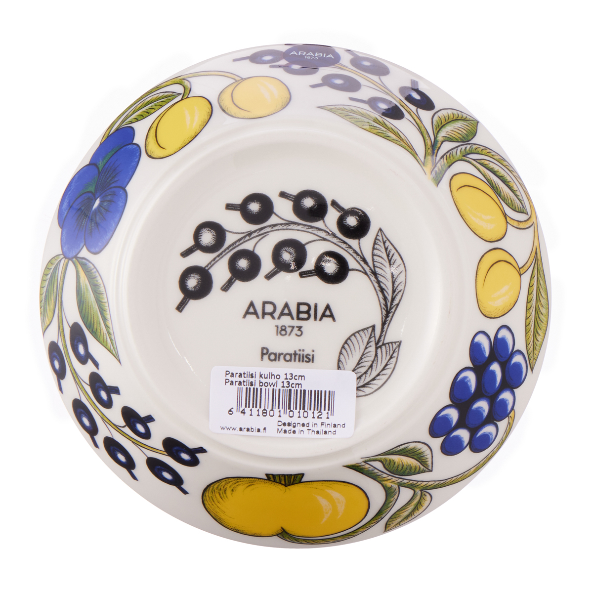 ARABIA　パラティッシ ボウル 13cm カラー