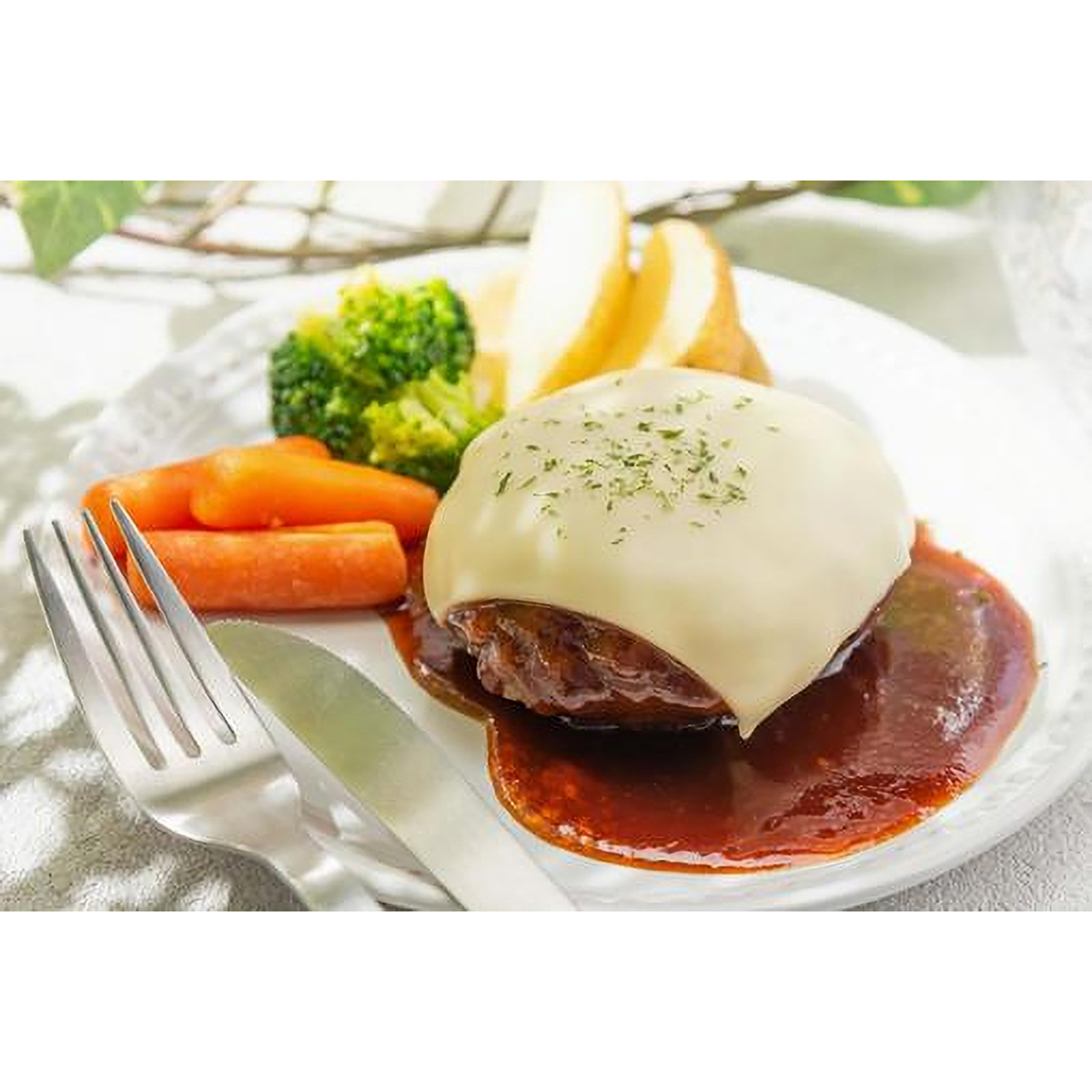 【冷凍】門崎 格之進ハンバーグ 岩手薫るハンバーグ 3種6個入り