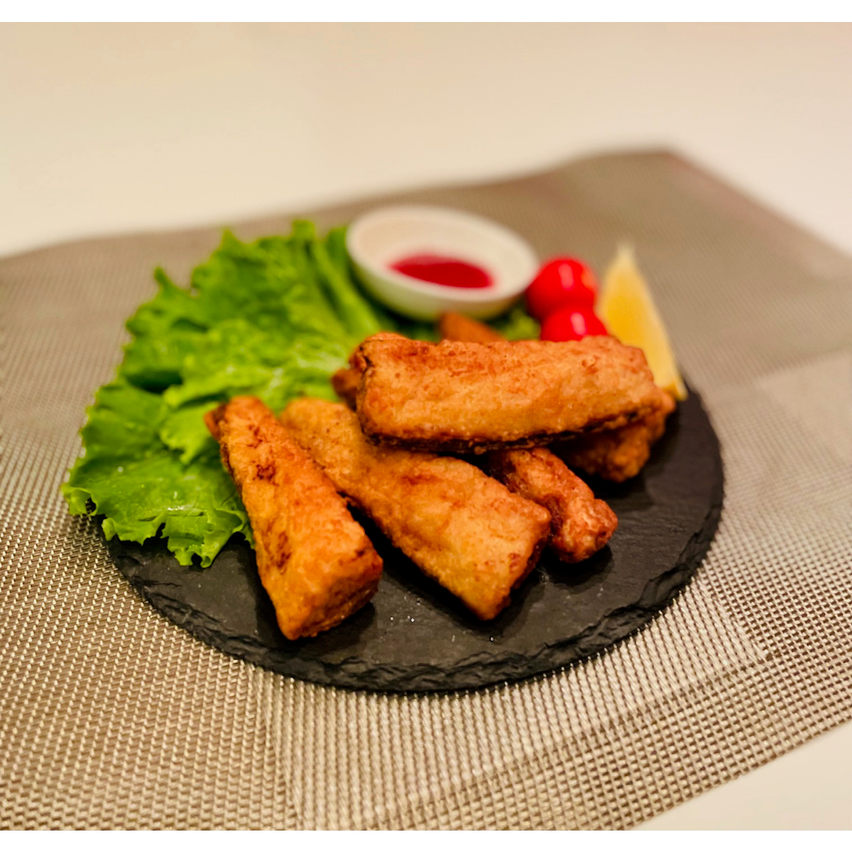 【冷凍】パクっと　ほっけスティックザンギ（唐揚げ）