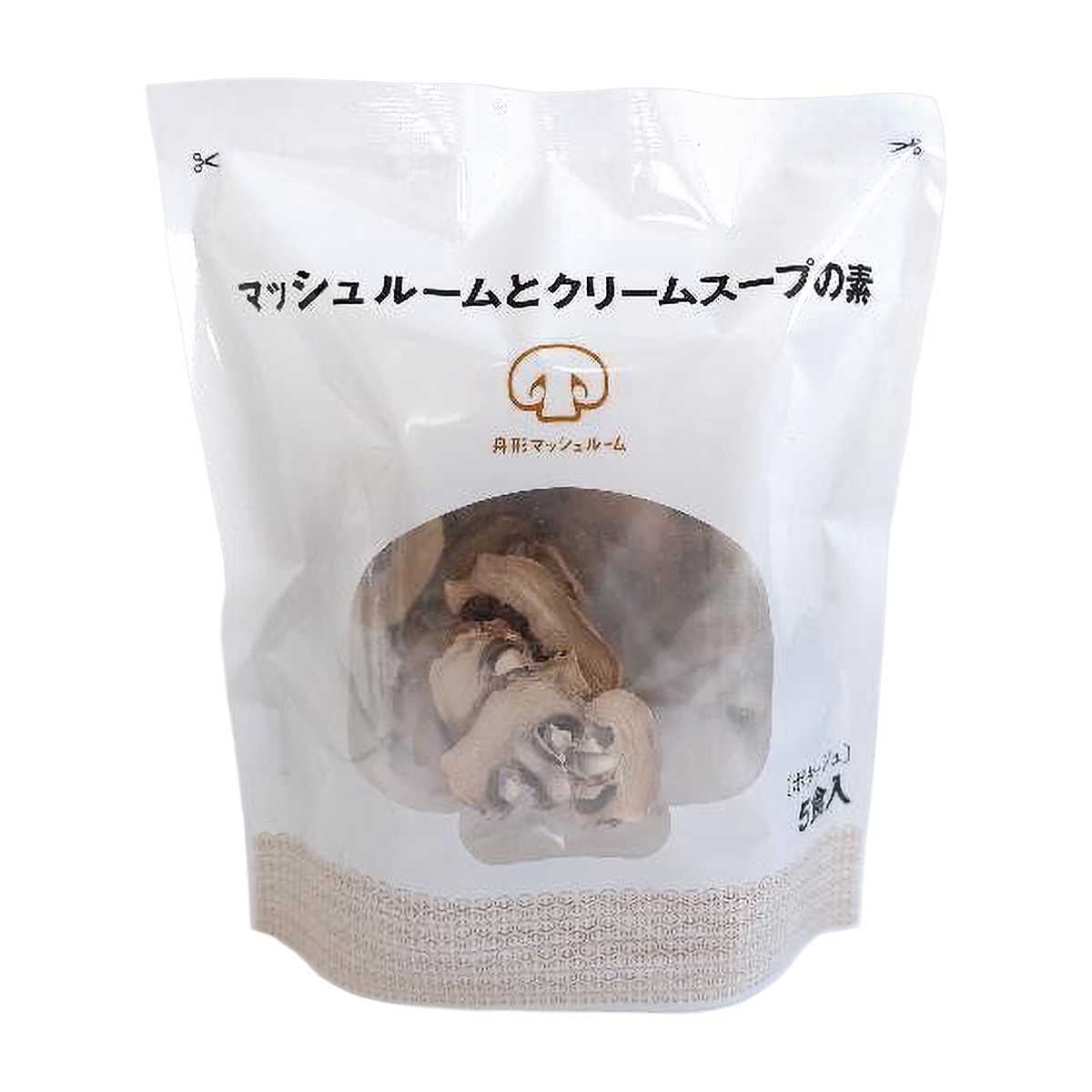 マッシュルームとクリームスープの素　5食