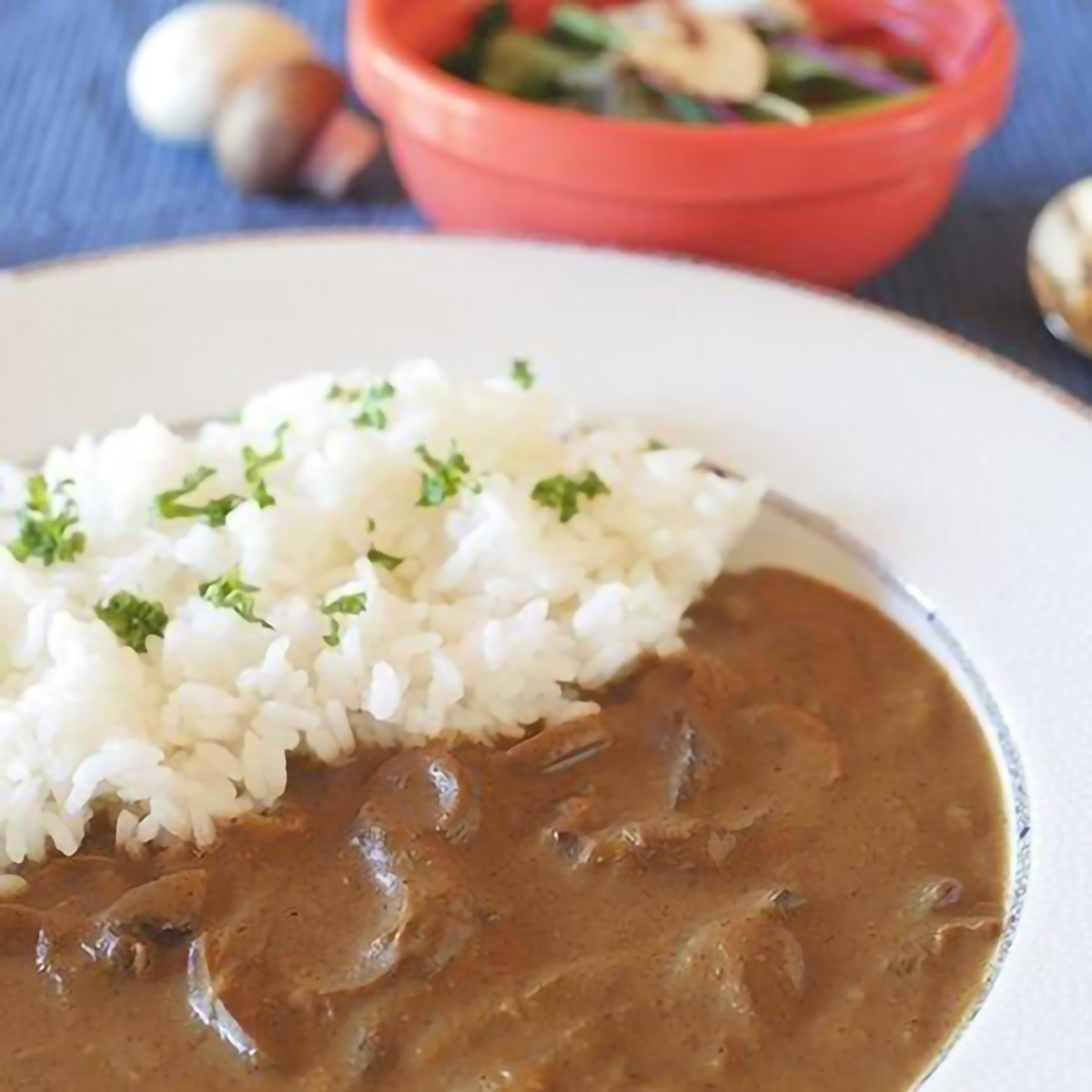 舟形マッシュルームカレー ベジタブル 270601