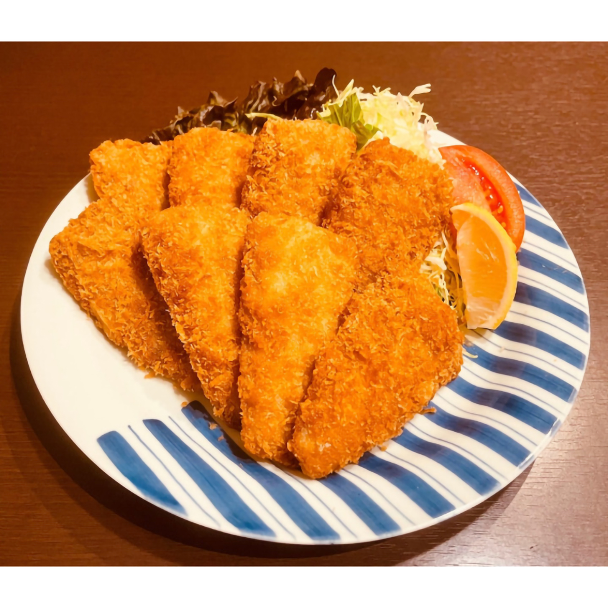 【冷凍】【バラモン食堂】長崎松浦産　アジフライ半身400g（8～9枚入） 260223