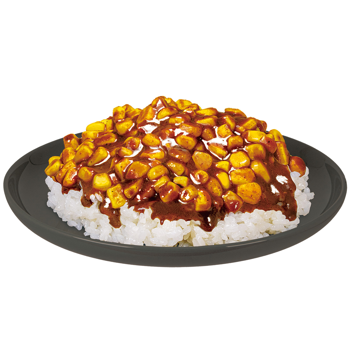 つぶを入れすぎたコーンカレー