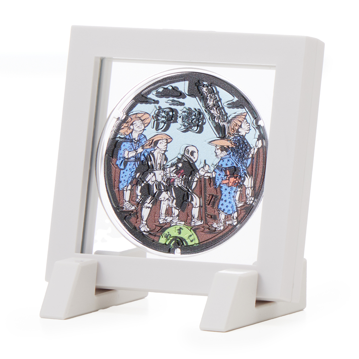 ガラスマンホールマグネット　伊勢市