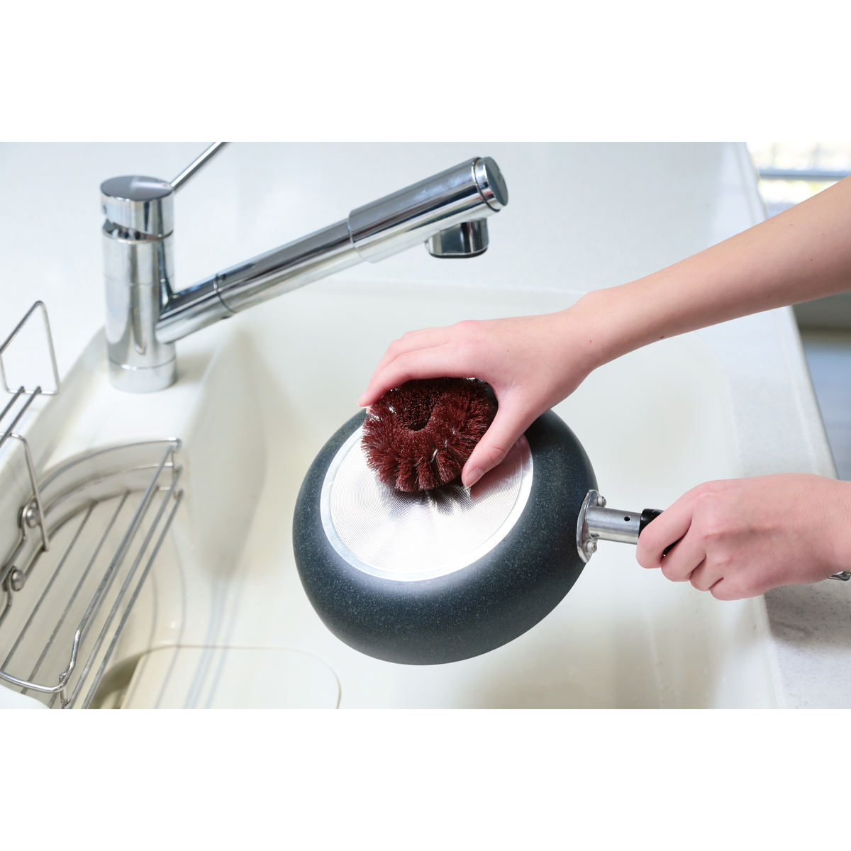 銅の力シリーズ 抗菌タワシ(富士商)