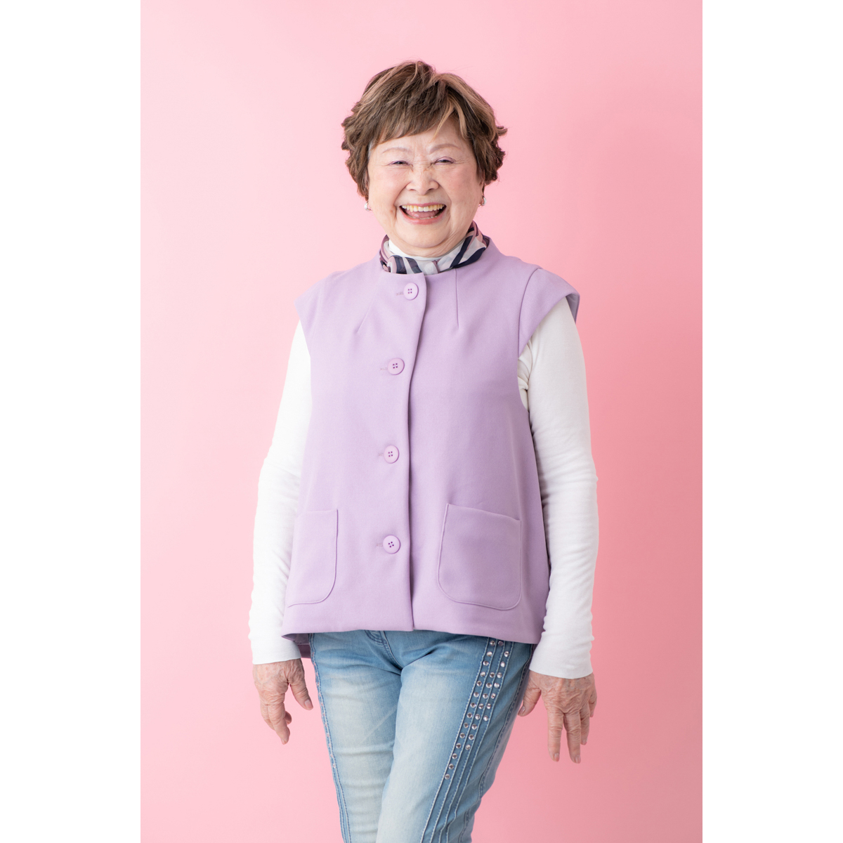 つやのふく・袖付きベスト
