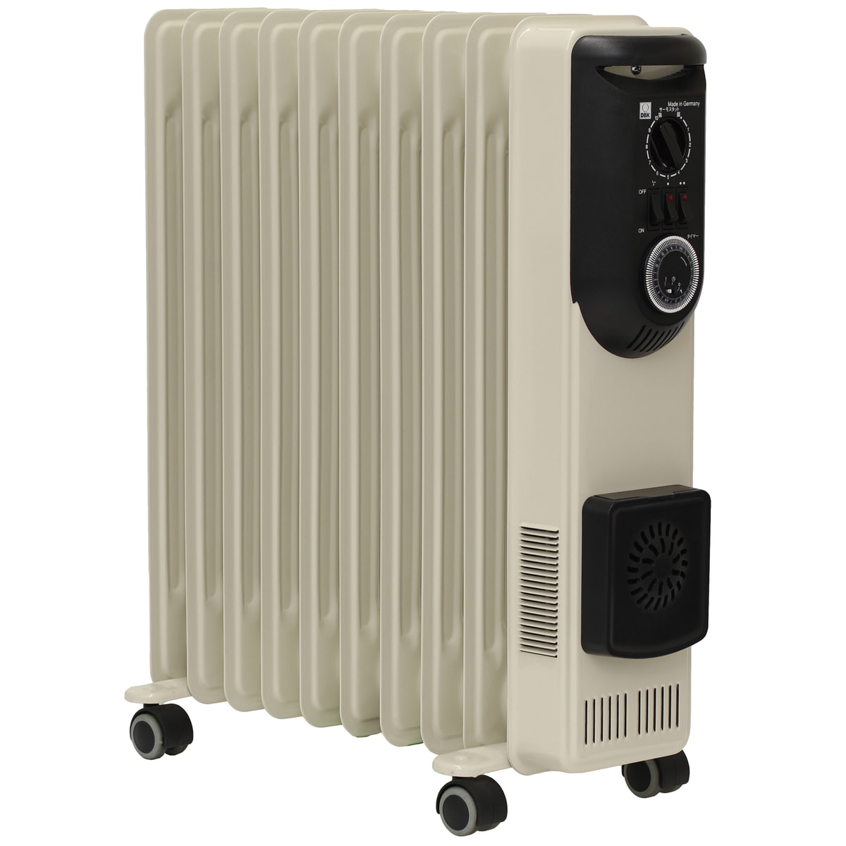 【2022年製】DBK オイルヒーター HEZ13/10K-B 暖房 DBK ハイブリッドオイルヒーター/ハンガー付モデル HEZC13/10JCH