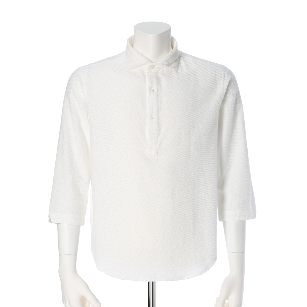 【GALLIPOLI 】今治　両面パイルプルオーバーシャツ