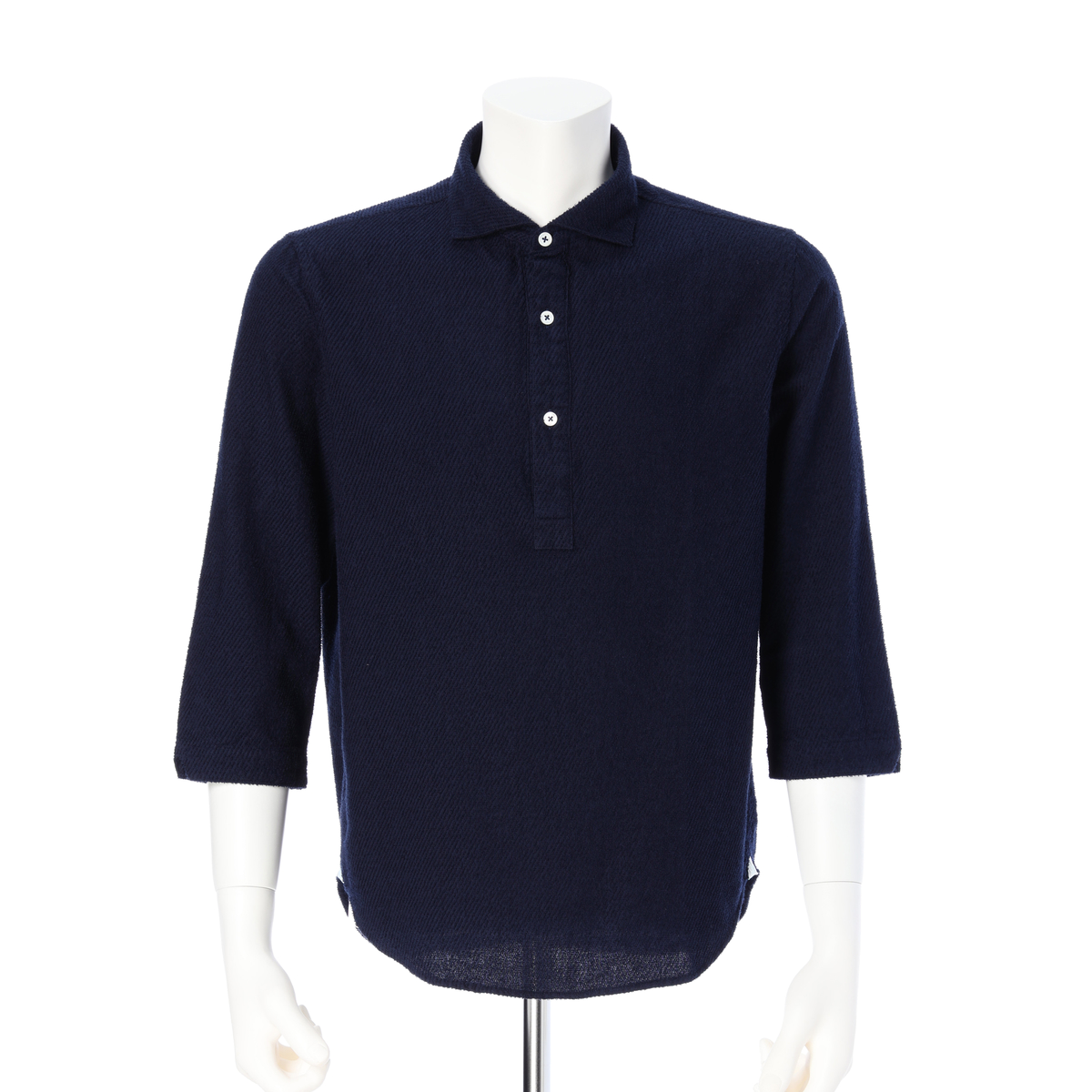 【GALLIPOLI 】今治　両面パイルプルオーバーシャツ