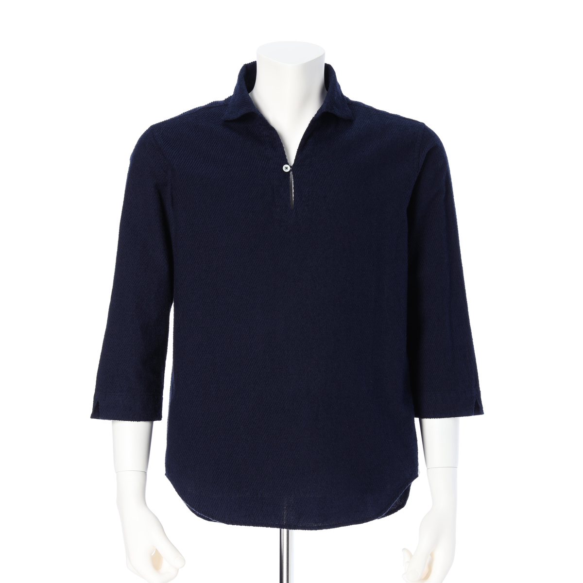 【GALLIPOLI 】今治　両面パイルカプリシャツ