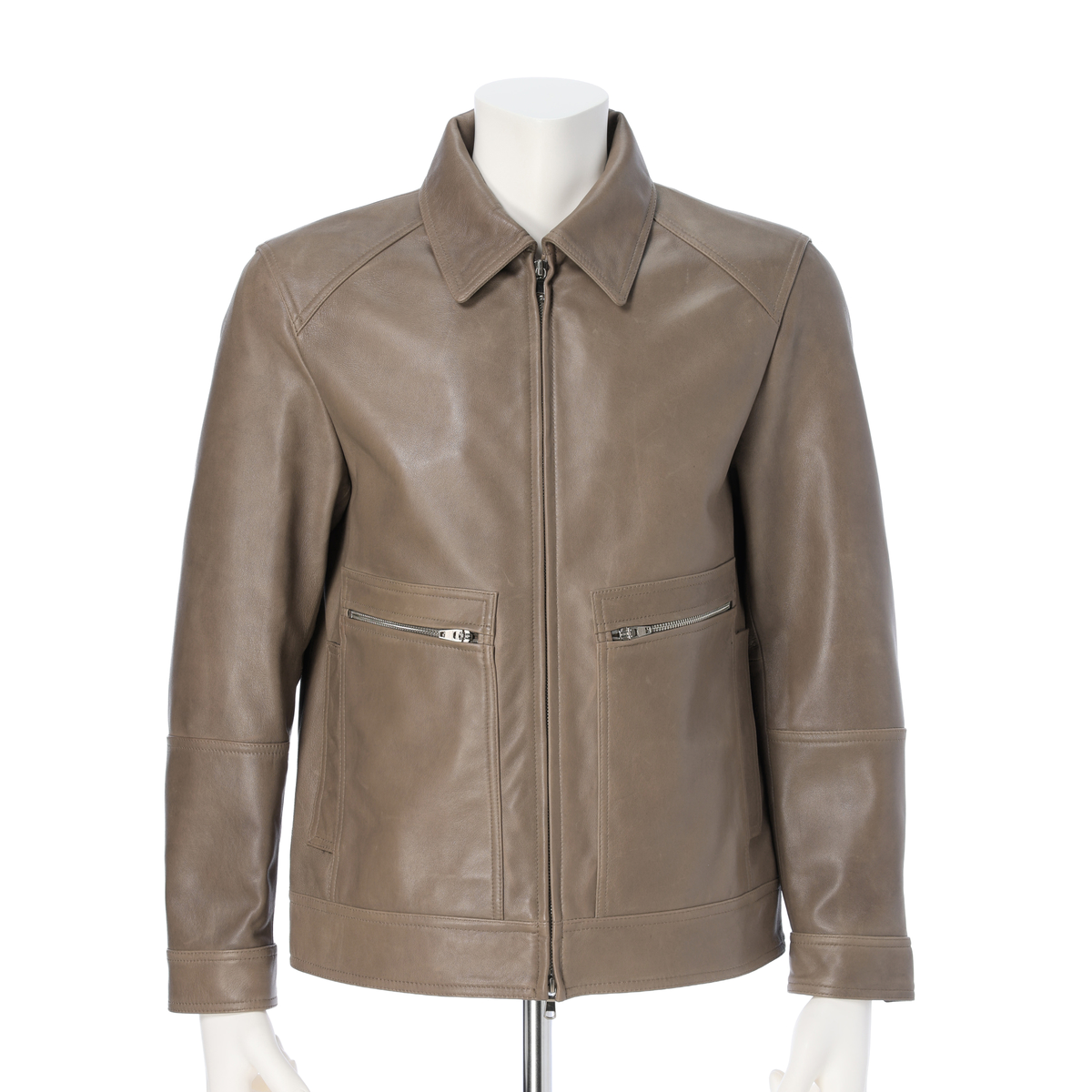 G-STAGE（ジーステージ）】 SHEEP レザーブルゾン | かぜとゆき