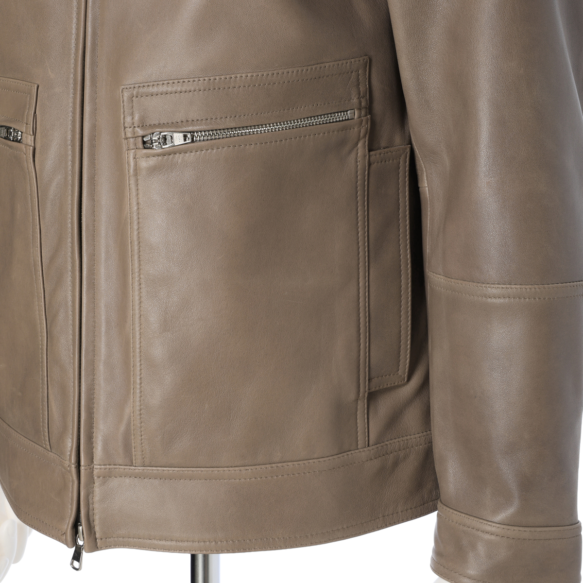 G-STAGE（ジーステージ）】 SHEEP レザーブルゾン | かぜとゆき