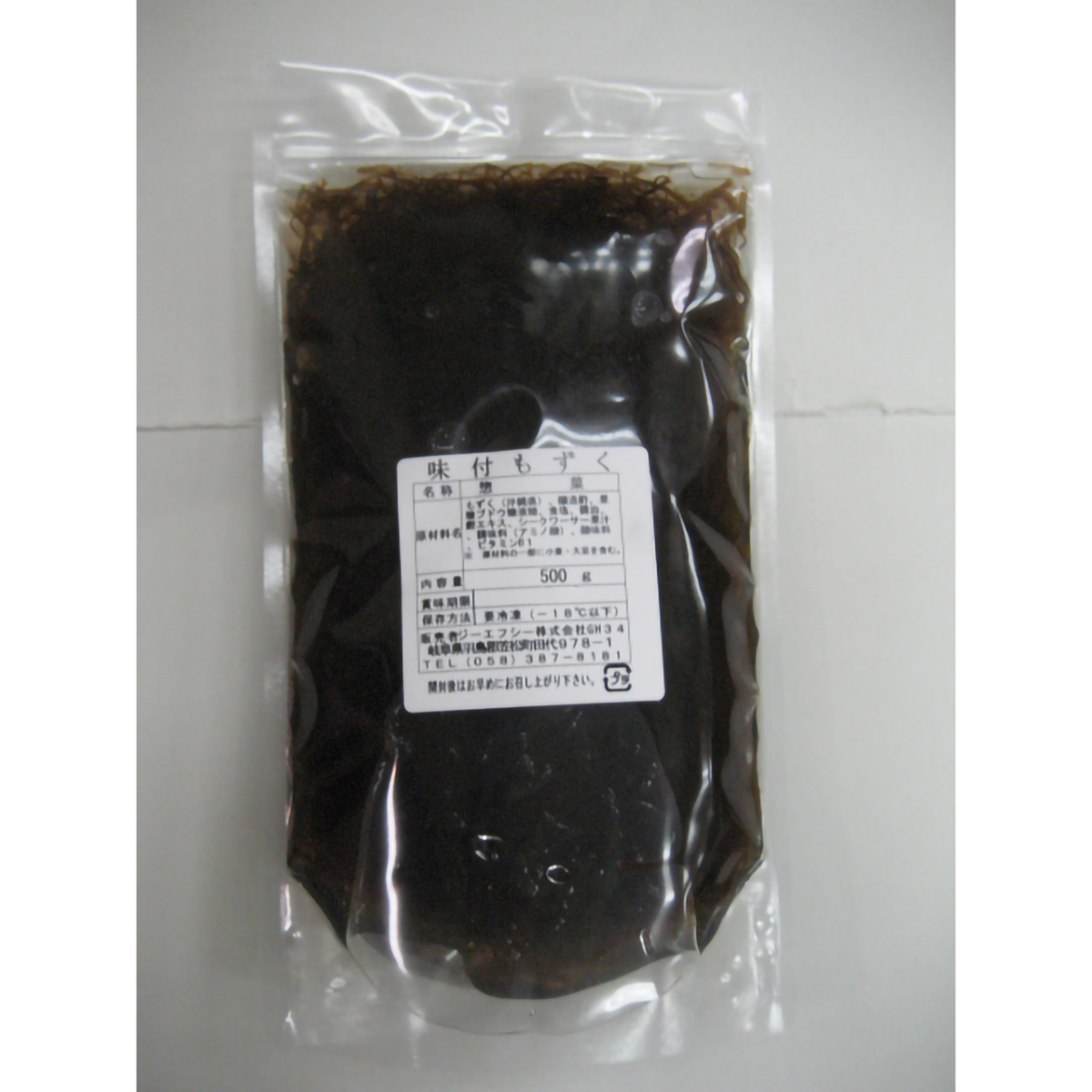 冷凍】 味付もずく 500g＜業務用＞ 280709 | かぜとゆきオンラインショップ