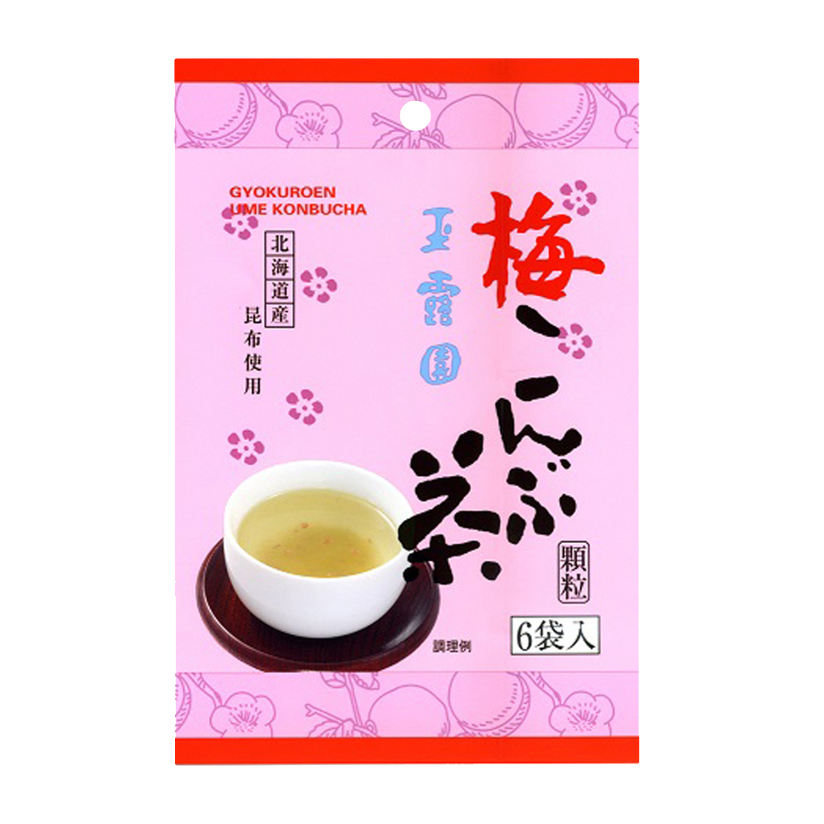 梅こんぶ茶 （顆粒）2ｇ×6Ｐ