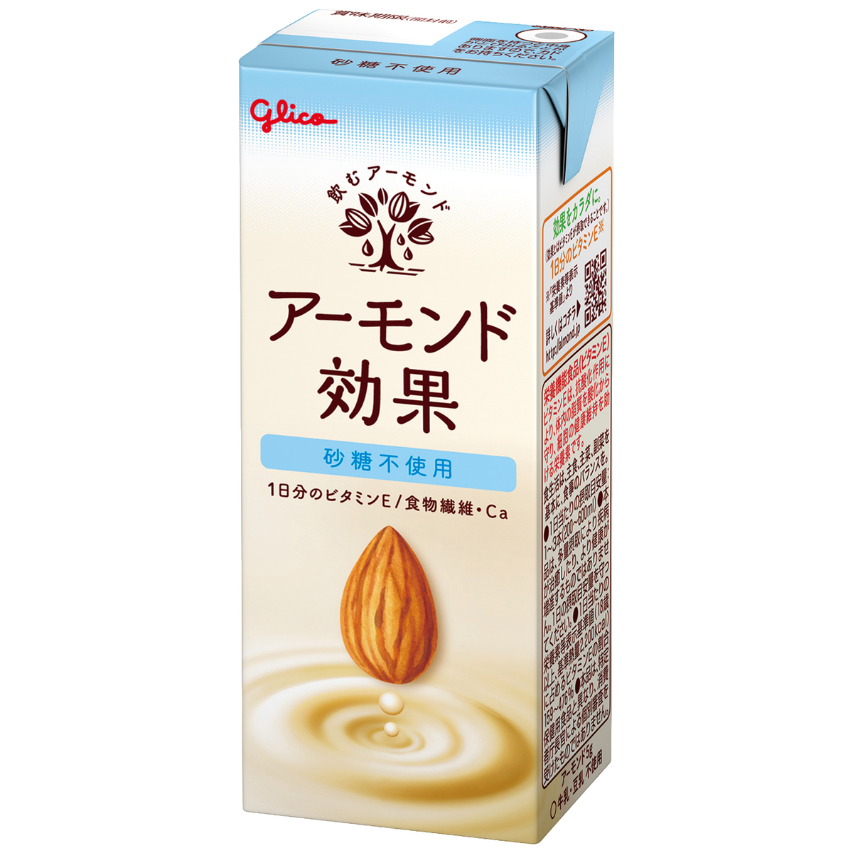 グリコ アーモンド効果 【砂糖不使用】200ml　（24本入り） 260104
