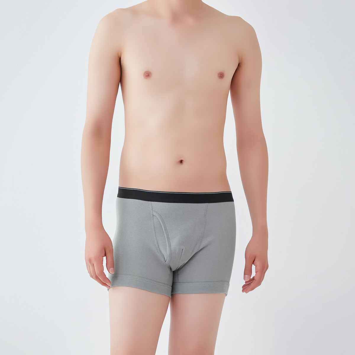 グンゼ 快適工房 やわらか腰ゴム ボクサーパンツ 前あき